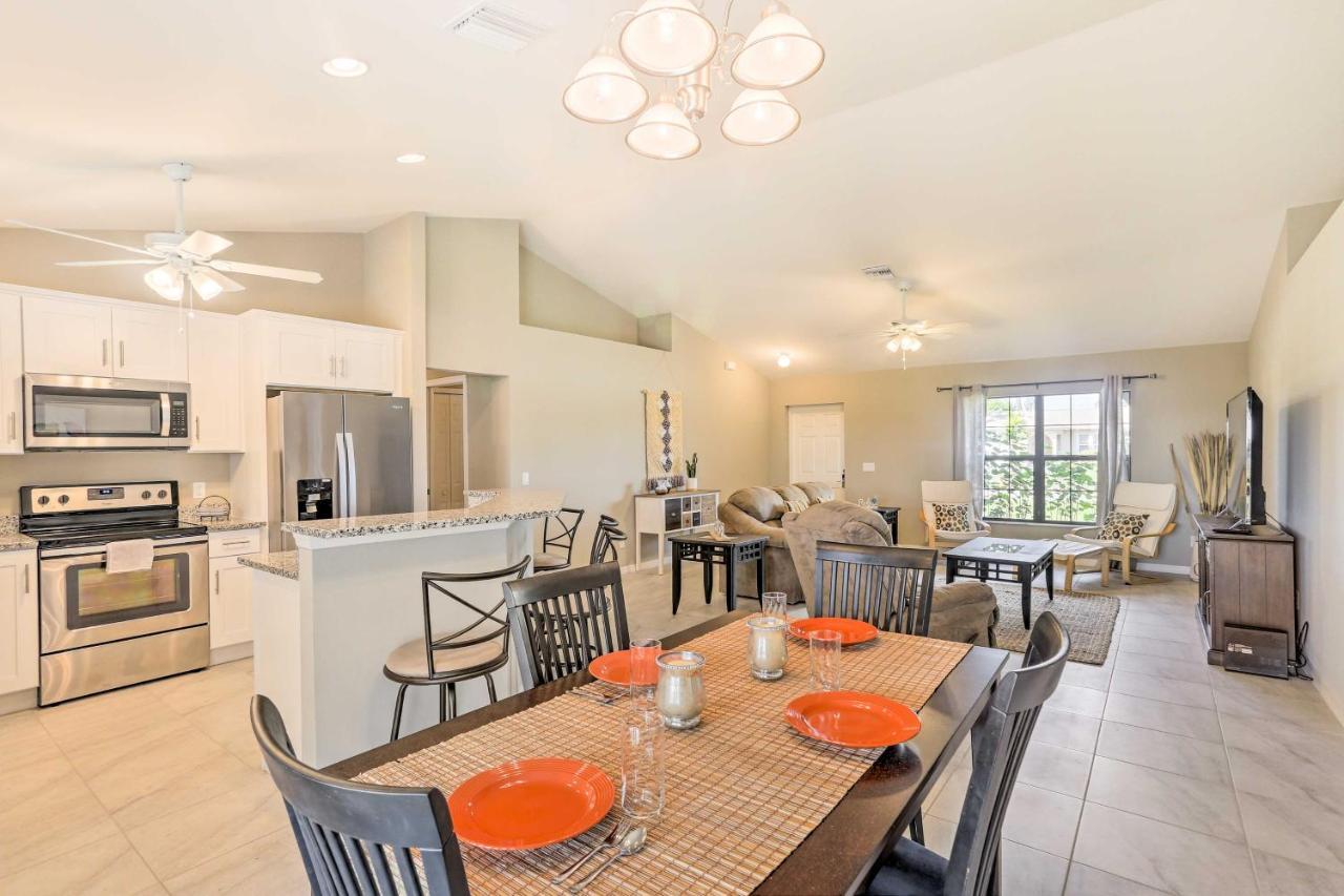 Central Cape Coral House With Private Screened Pool! Eksteriør billede