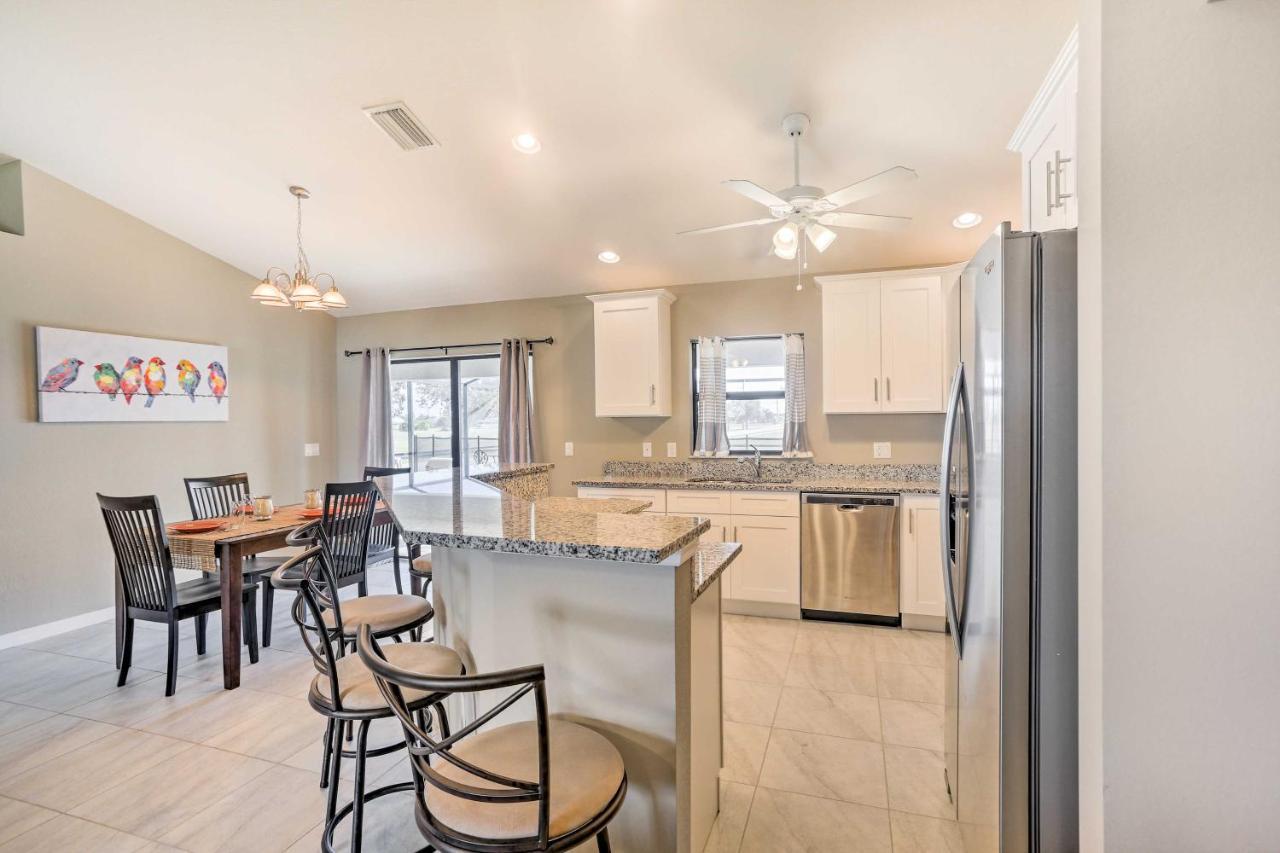Central Cape Coral House With Private Screened Pool! Eksteriør billede