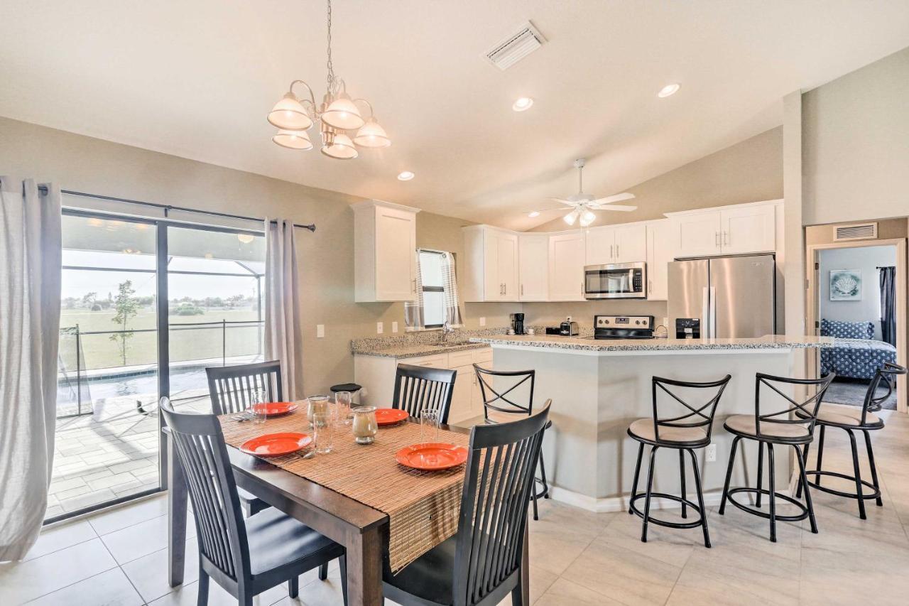 Central Cape Coral House With Private Screened Pool! Eksteriør billede