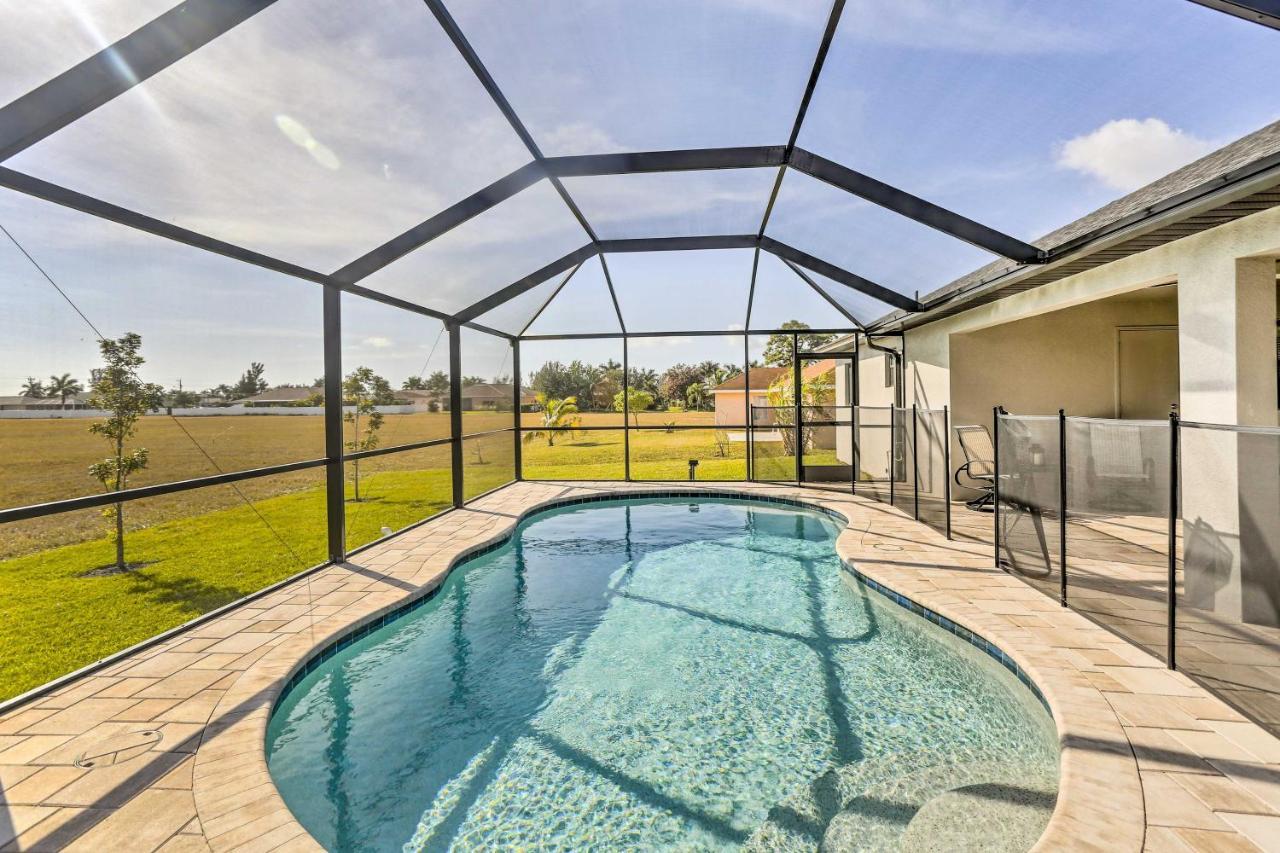 Central Cape Coral House With Private Screened Pool! Eksteriør billede