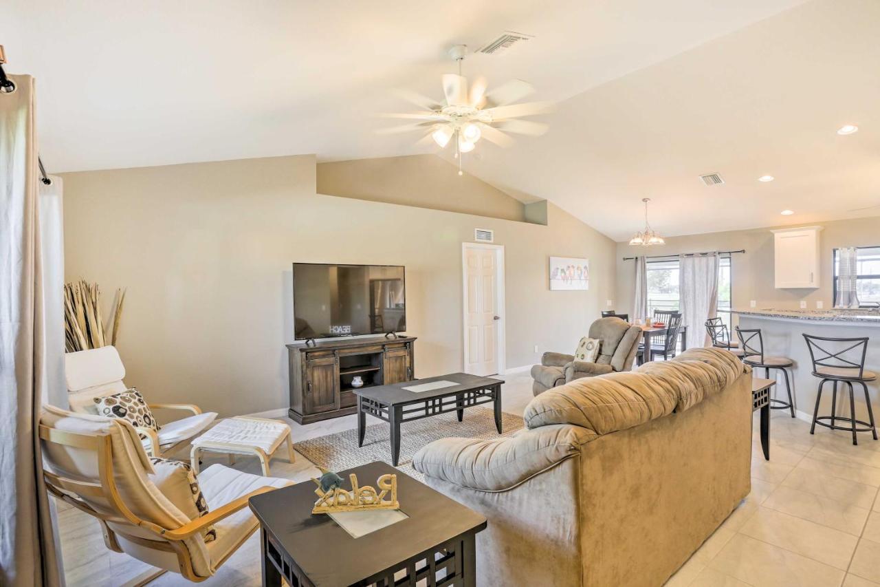 Central Cape Coral House With Private Screened Pool! Eksteriør billede