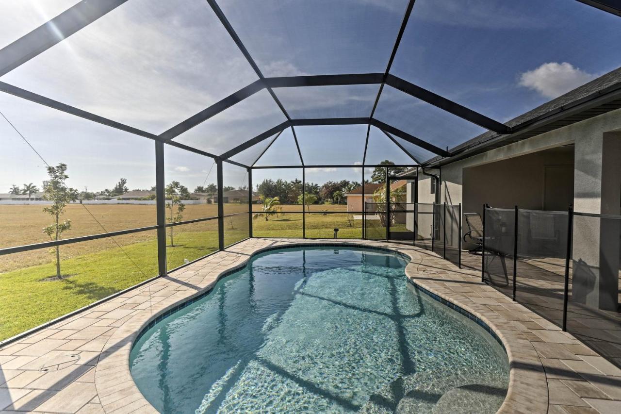 Central Cape Coral House With Private Screened Pool! Eksteriør billede